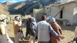 Ansatte i Afghanistankomiteen hjelper berørte